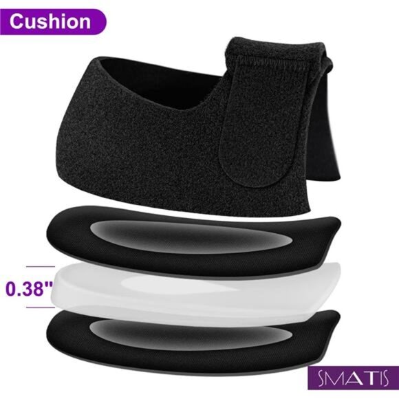 Heel Protectors for Plantar Fasciitis, 2PCS Updated Heel Cups - Picture 4 of 7